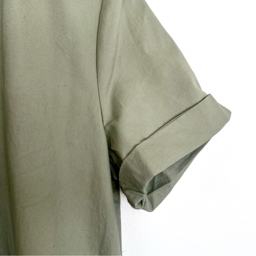 Who What Wear Sage Green Mini Dress Size XL - Picture 6 of 11